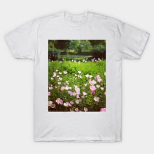 Pink Flowers in Spring T-Shirt